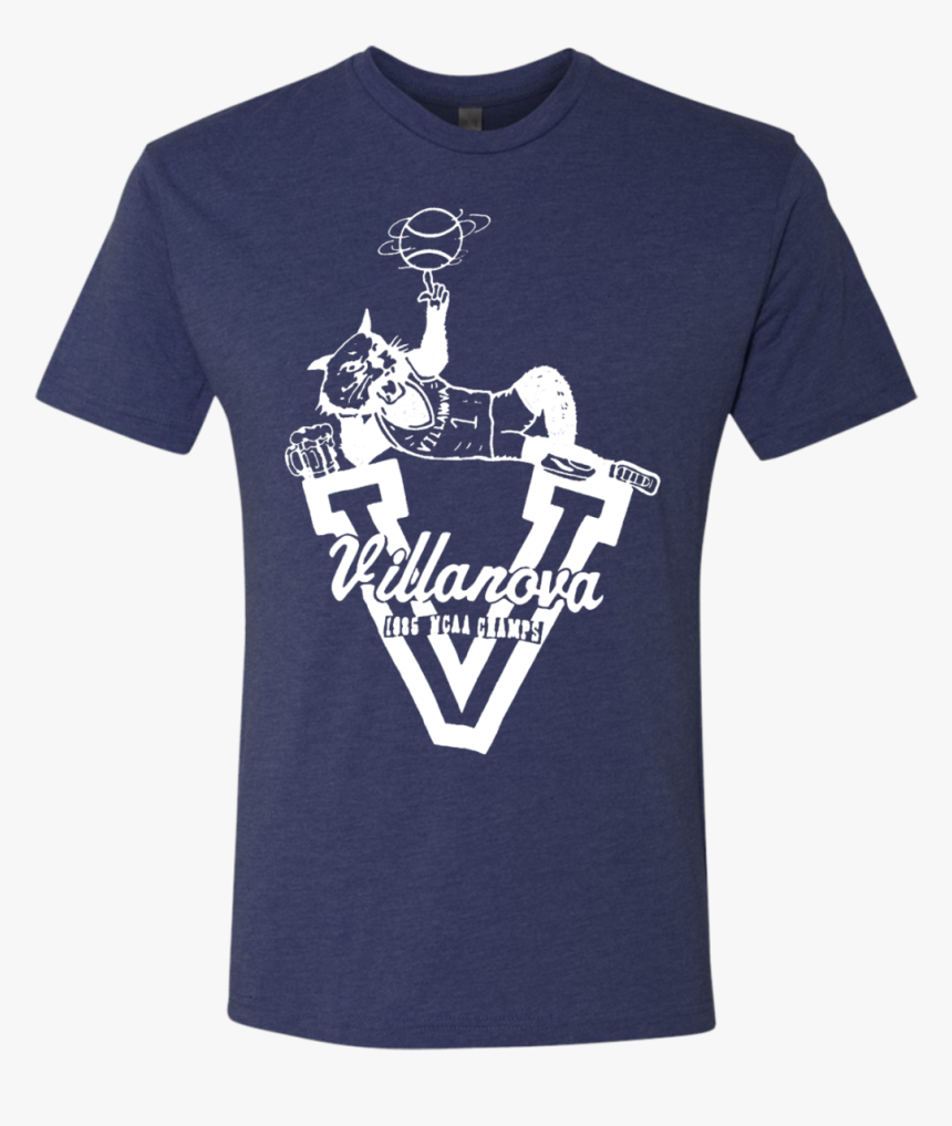 Villanova 85 Champs Inspired Men S Tri-blend Tee - T-shirt, HD Png Download