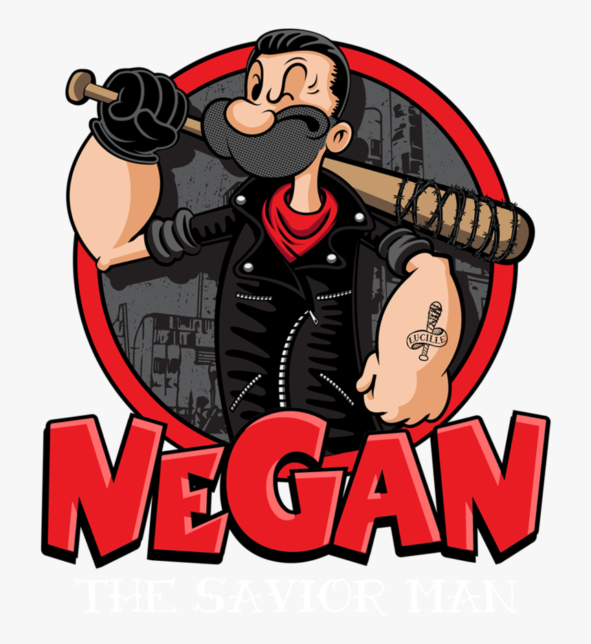 Popeye Negan , Transparent Cartoons - Popeye The Sailor Man Memes, HD Png Download