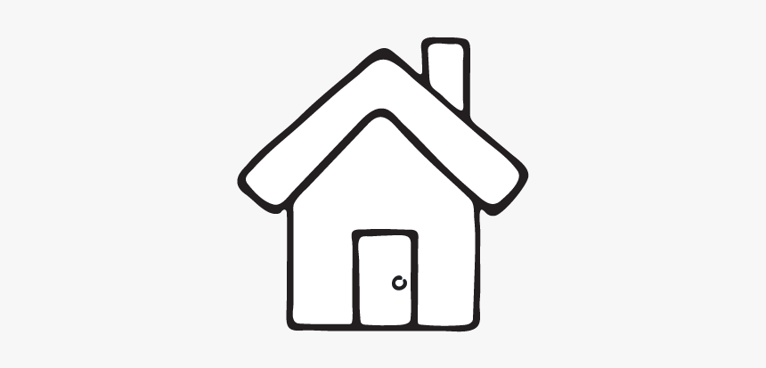 Icon Of A House - Sign, HD Png Download