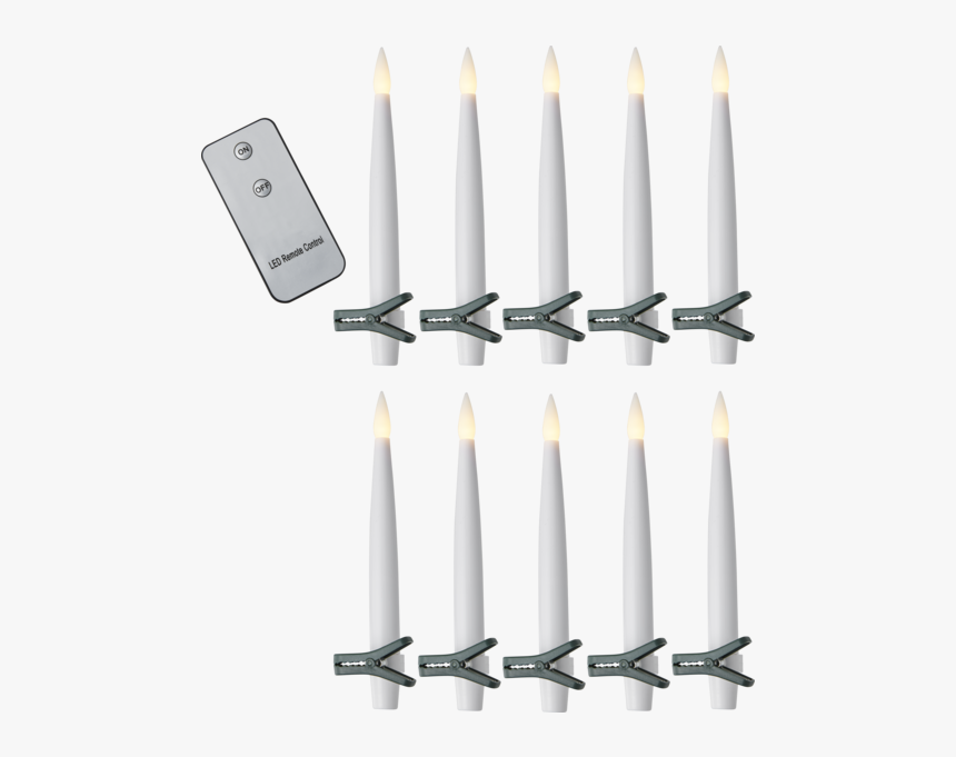 Led Dinner Candle Paulina - Remote Control, HD Png Download