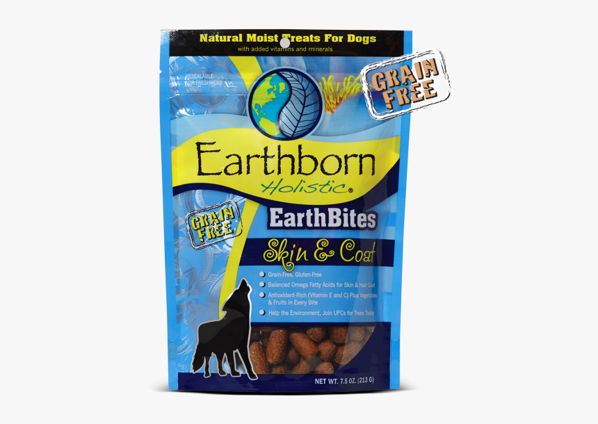 Earthbites™ Skin & Coat Bag - Earthborn Holistic Earthbites Skin And Coat, HD Png Download