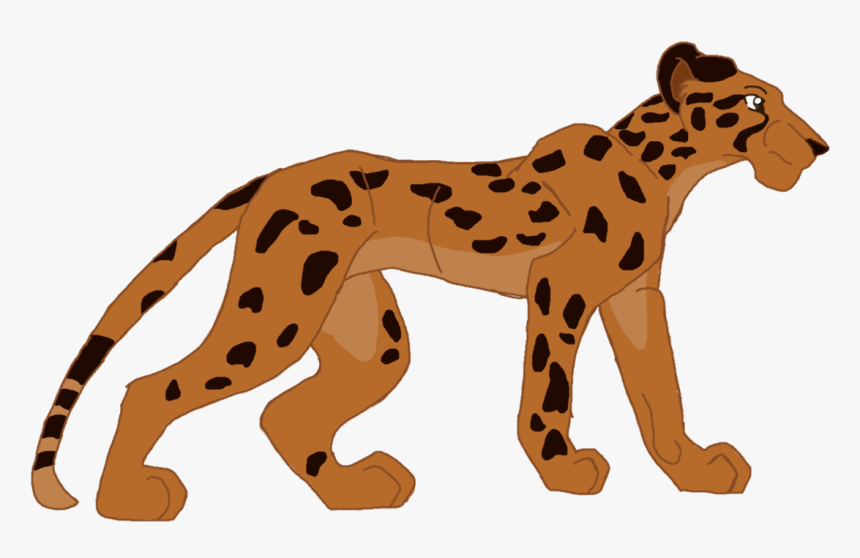 Cheetah Cub At Getdrawings - Leopard Andrew Shiloh Jeffery Deviantart, HD Png Download