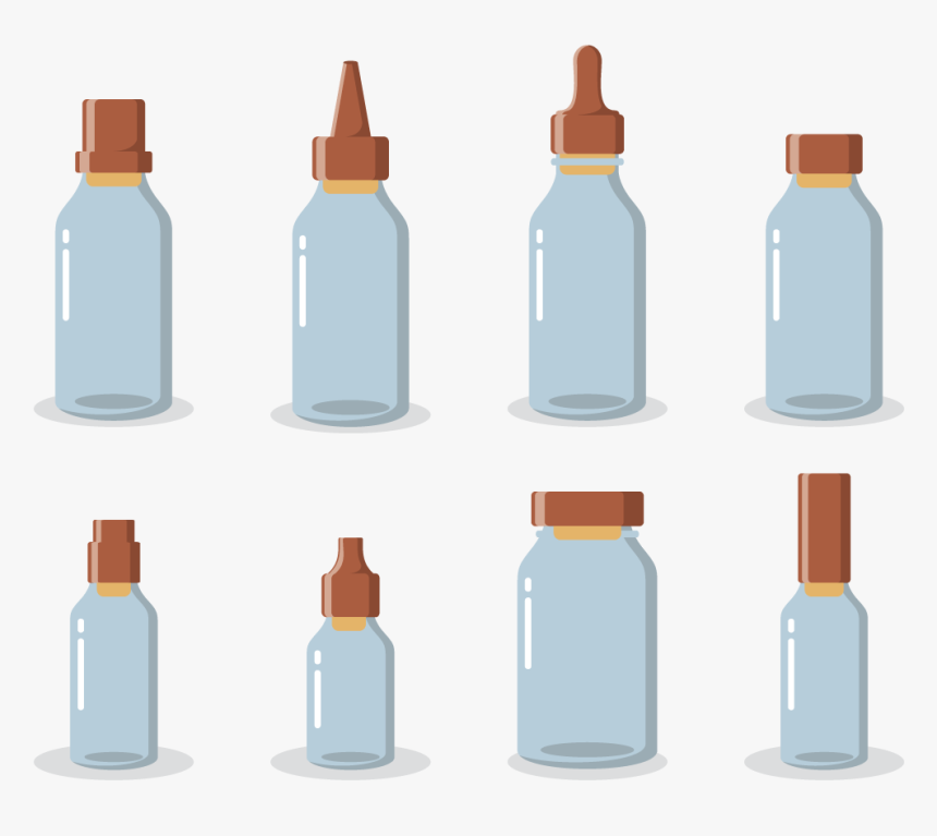 Glass Bottle, HD Png Download