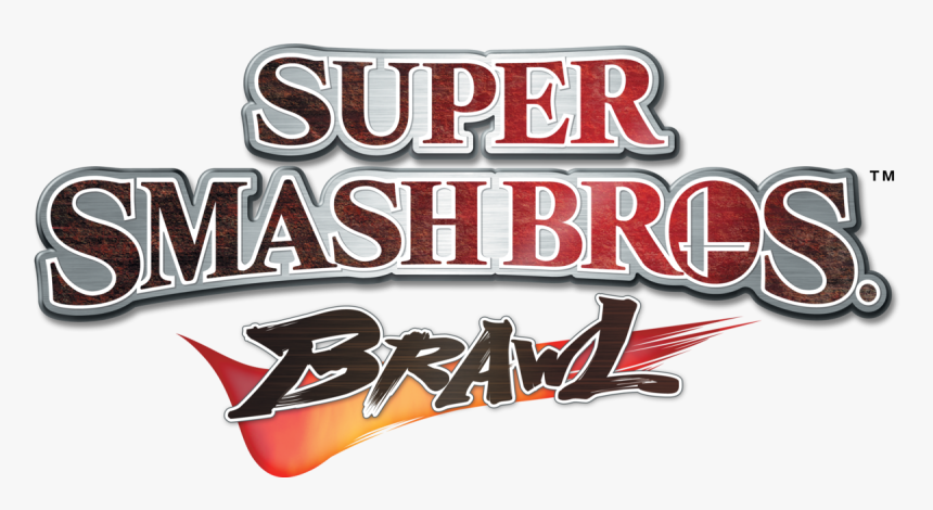 Super Smash Bros Brawl Title, HD Png Download