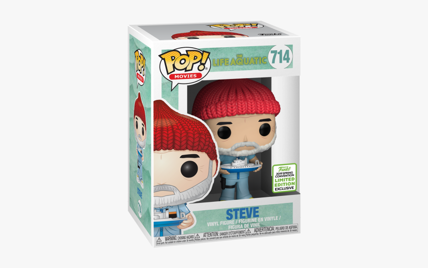 Funko Pop Emerald City Comic Con Exclusive - Funko Steve Zissou, HD Png Download