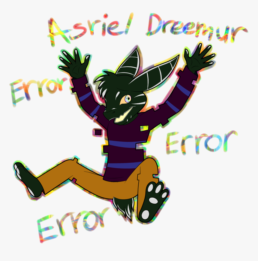 Error Asriel Dreemurr - Graphic Design, HD Png Download