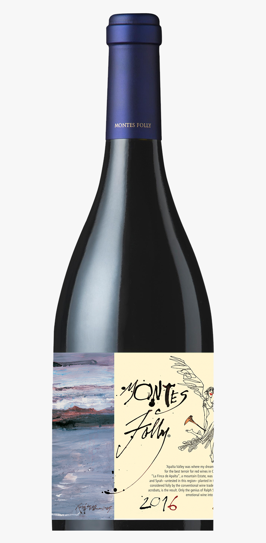 Montes Folly Syrah 2014, HD Png Download