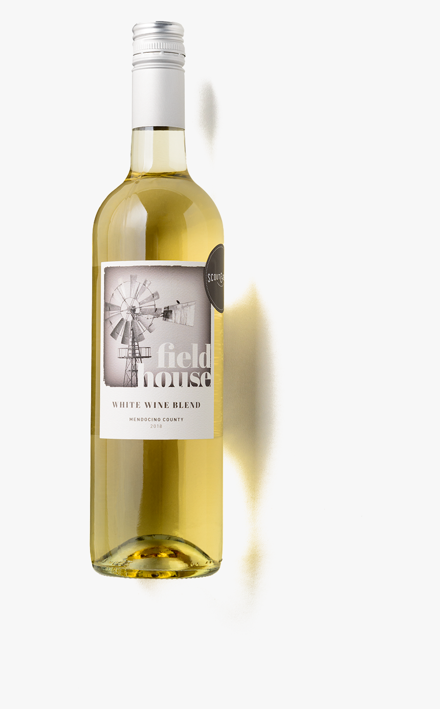2018 Fieldhouse White Blend - Wine Bottle, HD Png Download