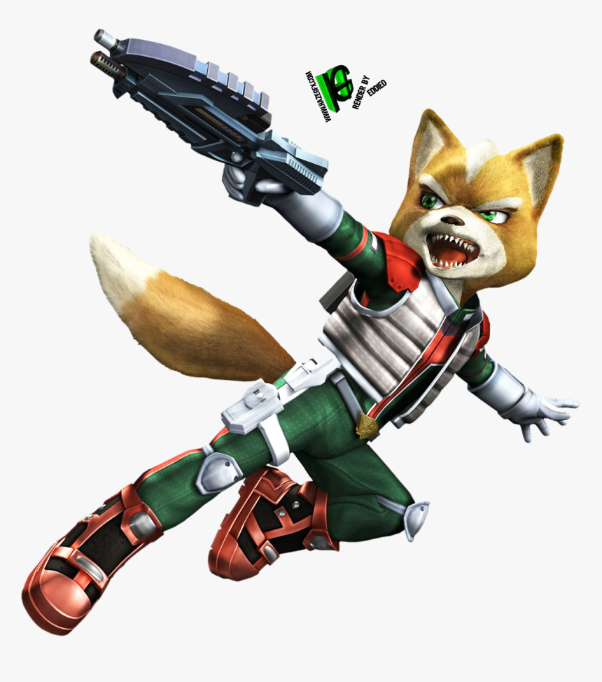 Fox Mccloud Png - Star Fox Assault Fox, Transparent Png