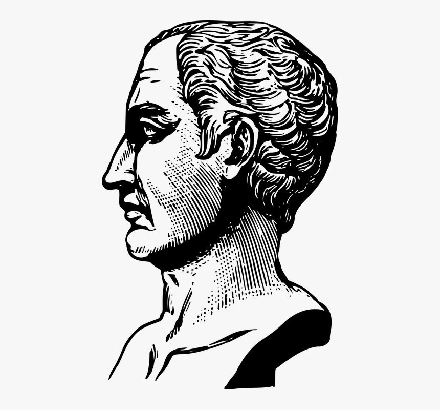 Caesar, Dictator, Famous, General, History, Julius - Julius Caesar, HD Png Download