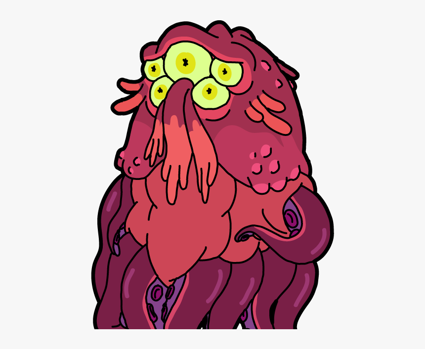 Pocket Morty Monster Morty , Transparent Cartoons - 234 Monster Morty, HD Png Download