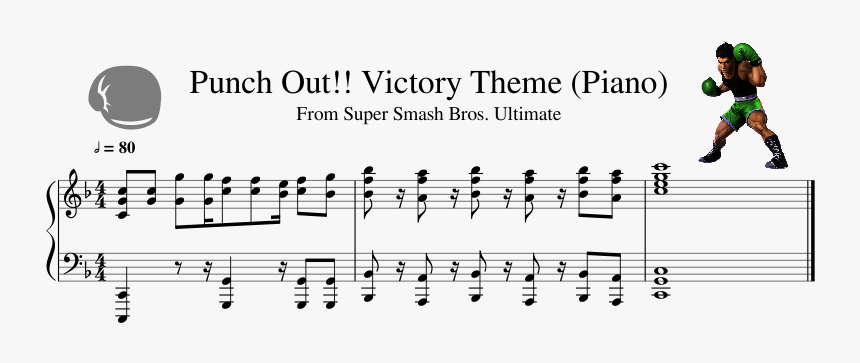 Smash Victory Themes Sheet Music, HD Png Download