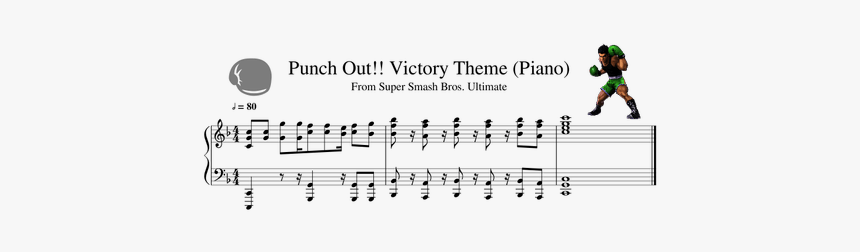 Smash Victory Themes Sheet Music, HD Png Download