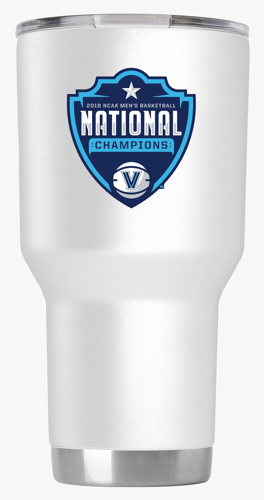 Villanova 30 Oz White Tumbler, HD Png Download