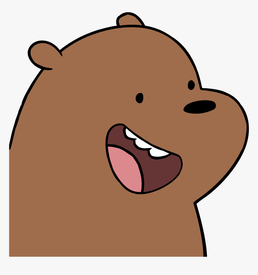 Transparent Cartoon Smile Png - We Bare Bears Png, Png Download