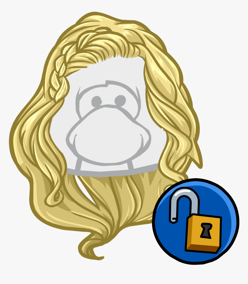 Free Penguin Codes Hair, HD Png Download