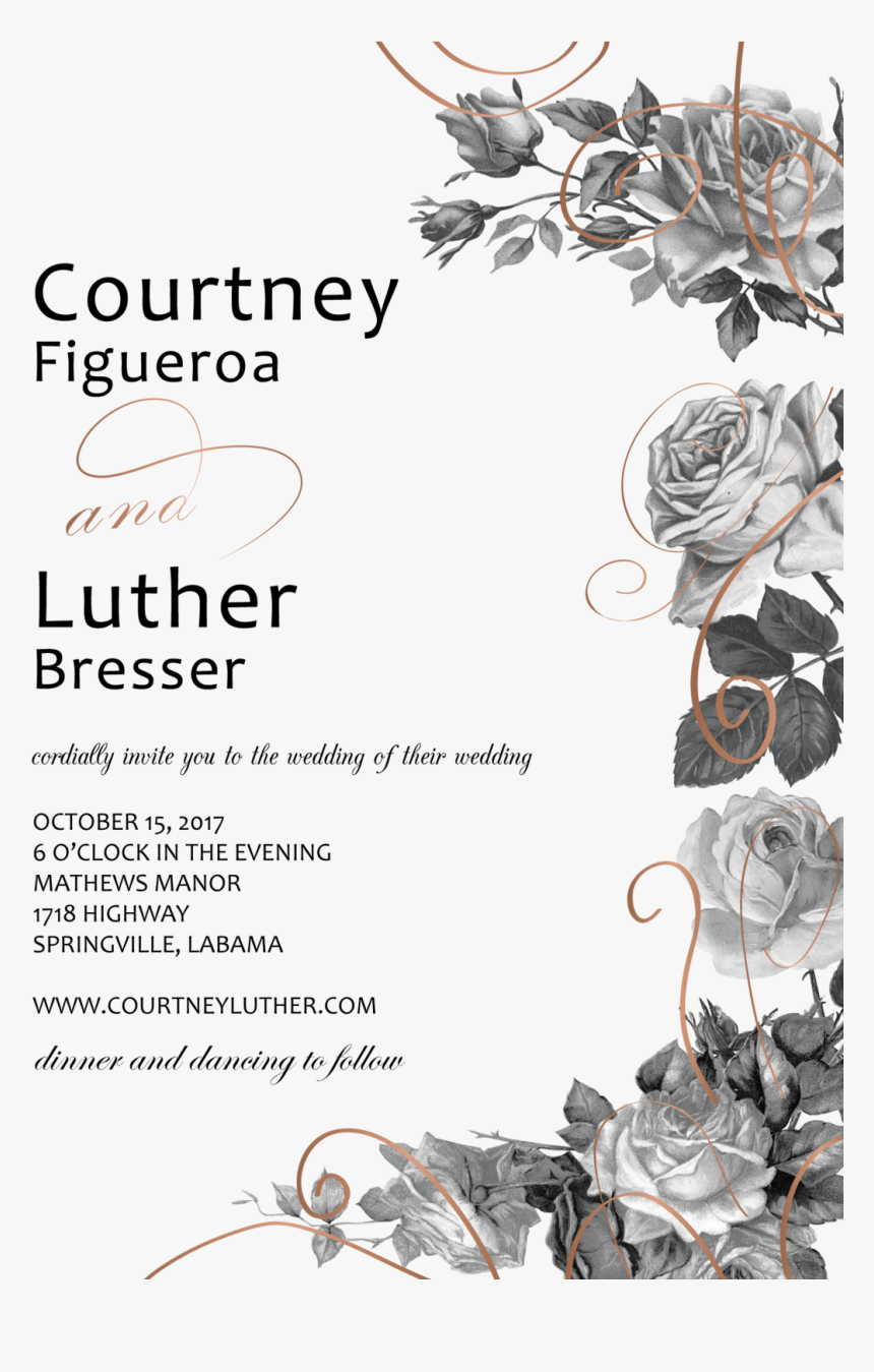 Luther's Rose Png, Transparent Png