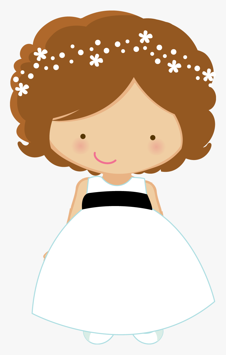 Transparent Ring Clip Art - Wedding Flower Girl Clipart, HD Png Download