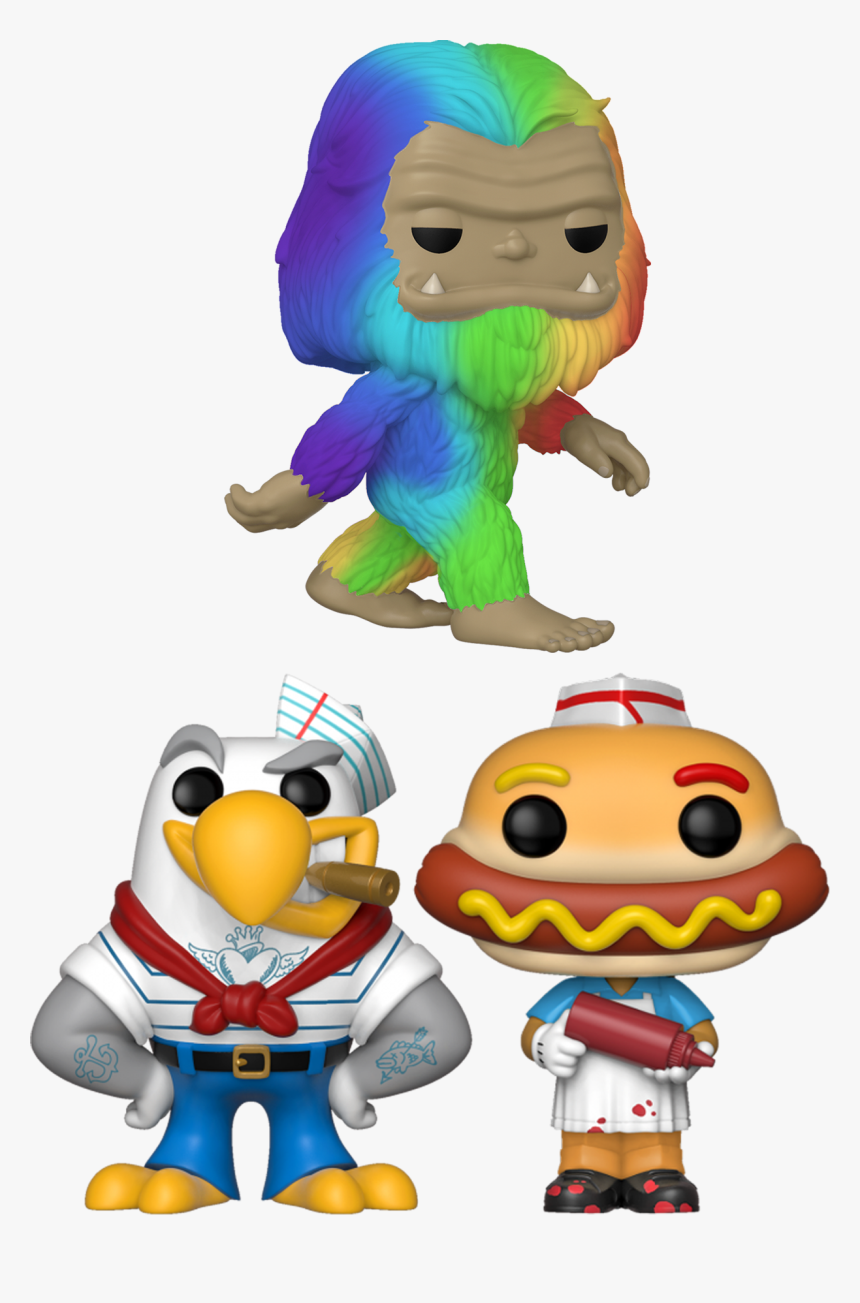 Rainbow Bigfoot Funko Pop , Transparent Cartoons - Frank Von Viener Funko Pop, HD Png Download
