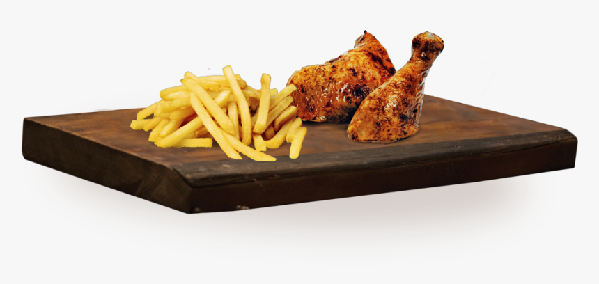 Peque Feliz 2 Piezas Pollo Pollo Feliz Pollos Asados - French Fries, HD Png Download