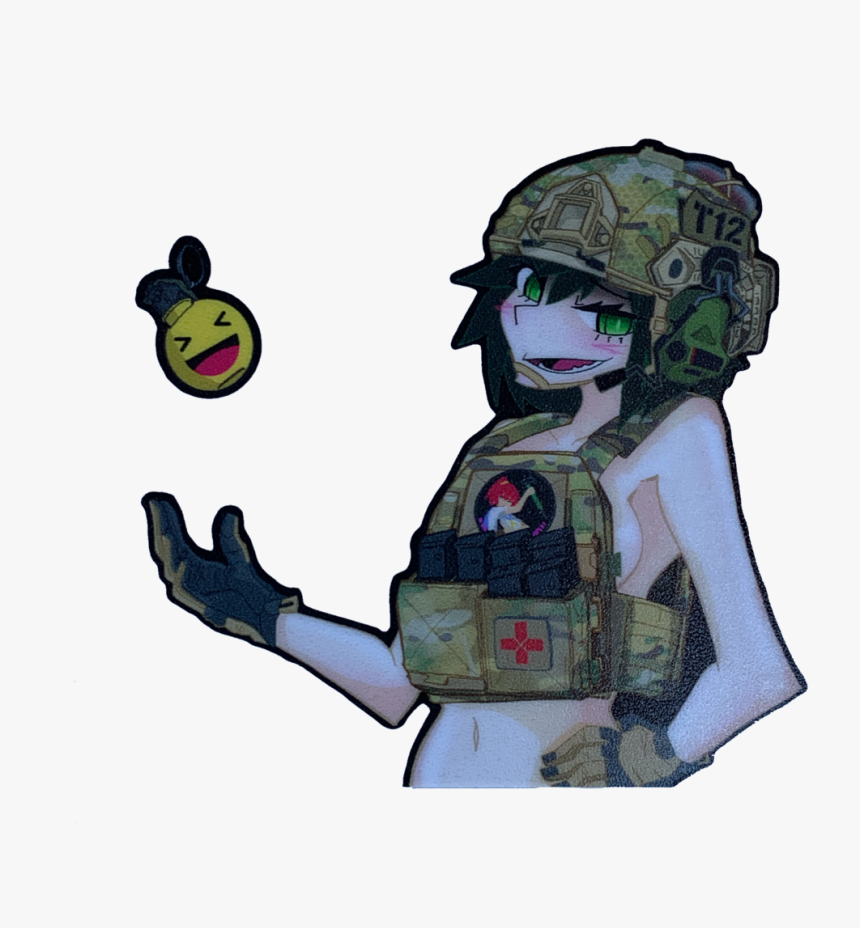 Katou Frag React - Weapon Grade Waifus Katou, HD Png Download