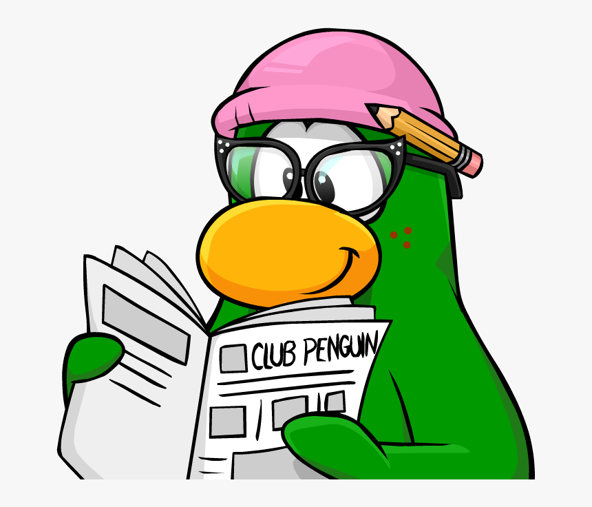 Write For Us - Club Penguin Penguin Reading, HD Png Download
