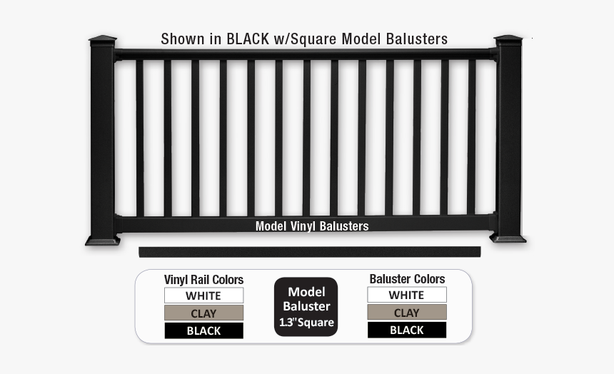 200 Series Model Full Black Tab - Handrail, HD Png Download
