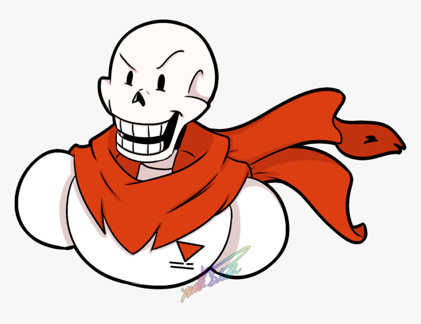Papyrus Sticker - Cartoon, HD Png Download