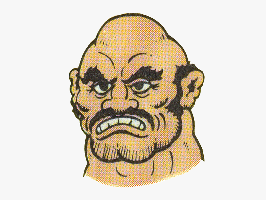 “ All The Character Heads Of Punch Out Opponents From - Illustration, HD Png Download