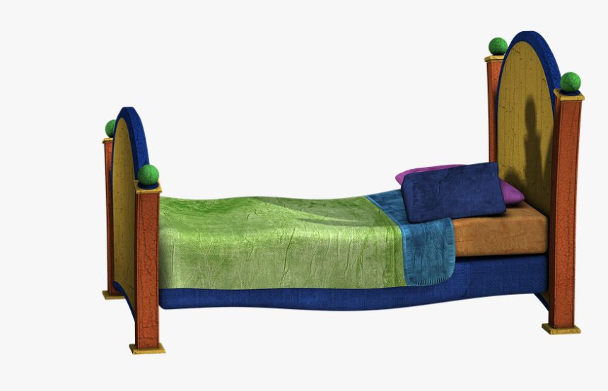 Cama, Almohada, Zudeck, Cama De Madera, Resto, Dormir - Bed, HD Png Download