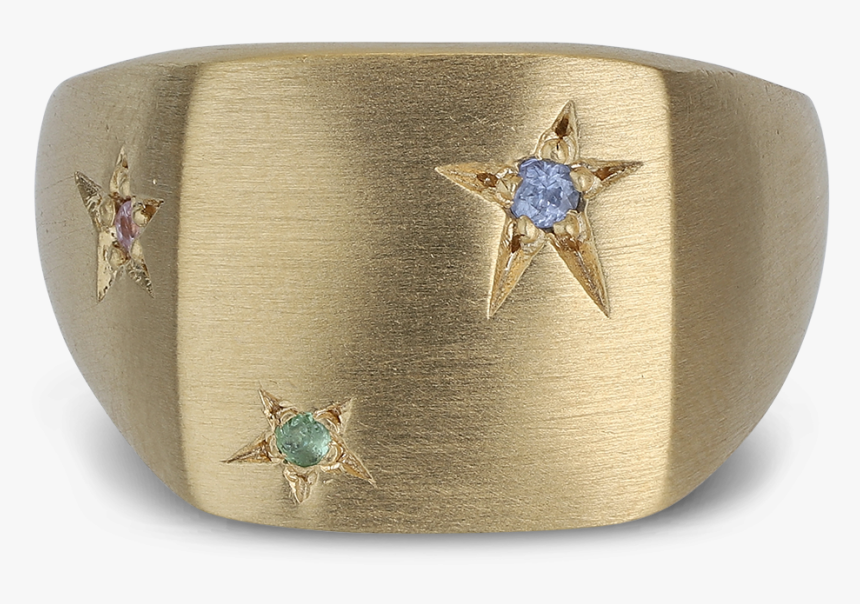 Star Signet Ring 
 Title Star Signet Ring - Star Signet Ring Jane Kønig, HD Png Download