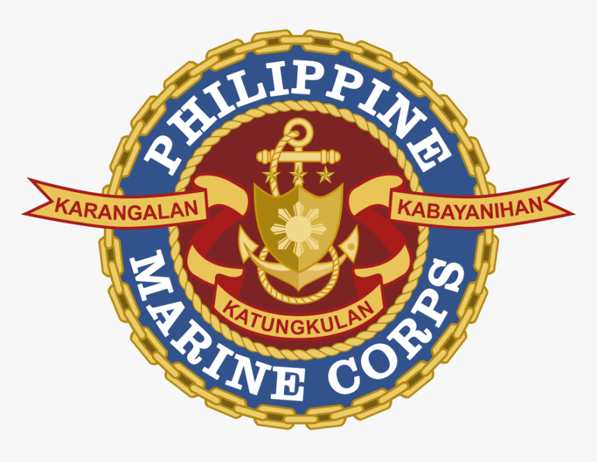 Seal Of The Philippine Marine Corps - Philippine Marine Corps Logo, HD Png Download