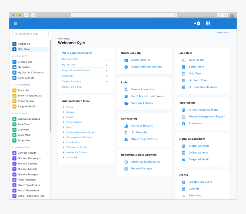 Van Votebuilder, HD Png Download