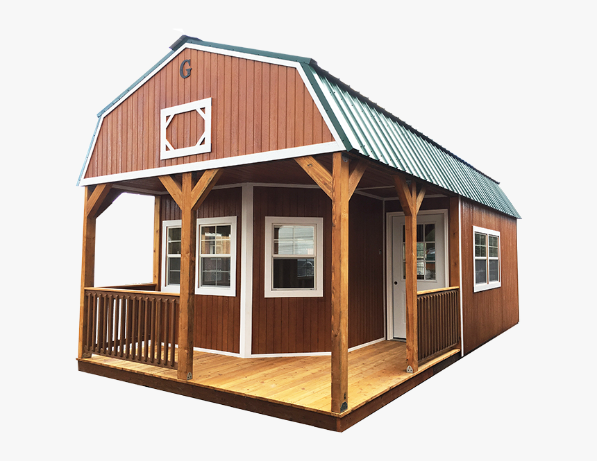 Portable Sheds With Porch, HD Png Download