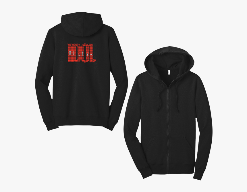 Sweatshirt - Zip Up Black Hoodie Transparent, HD Png Download