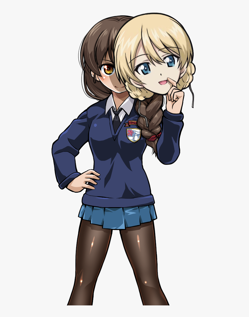 Darjeeling And Rukuriri Drawn By R-ex - Cartoon, HD Png Download