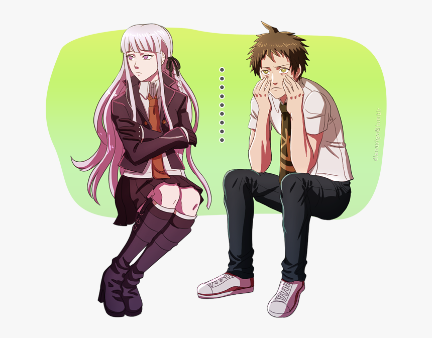 Hajime Hinata X Kirigiri, HD Png Download