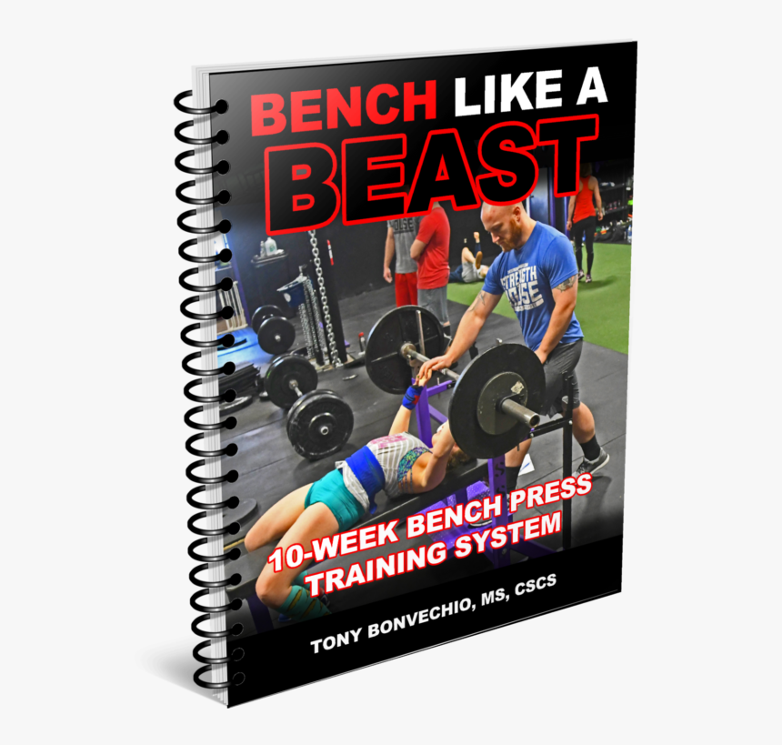 Bench Like A Beast - Powerlifting, HD Png Download