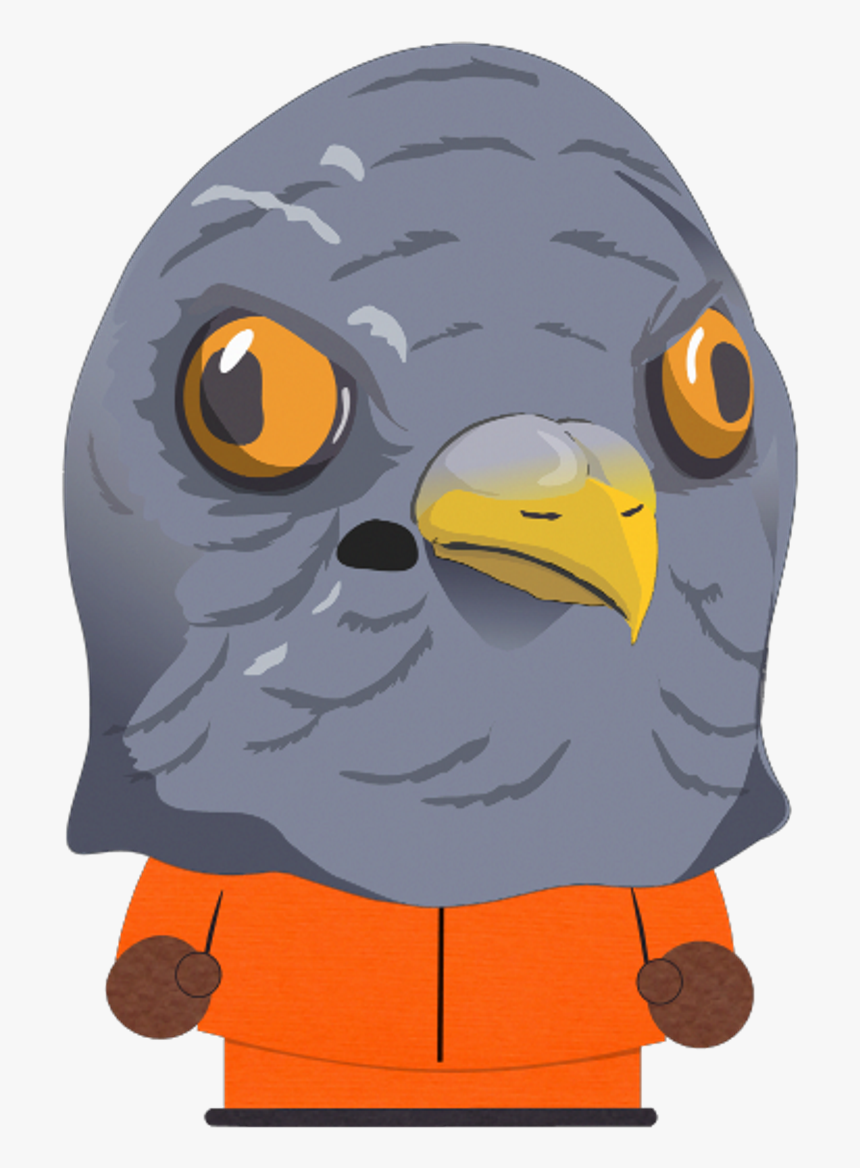 Alter Ego Kenny Pigeon Mask - Cartoon, HD Png Download