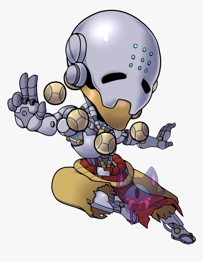 Zenyatta Charm Design - Zenyatta Chibi, HD Png Download