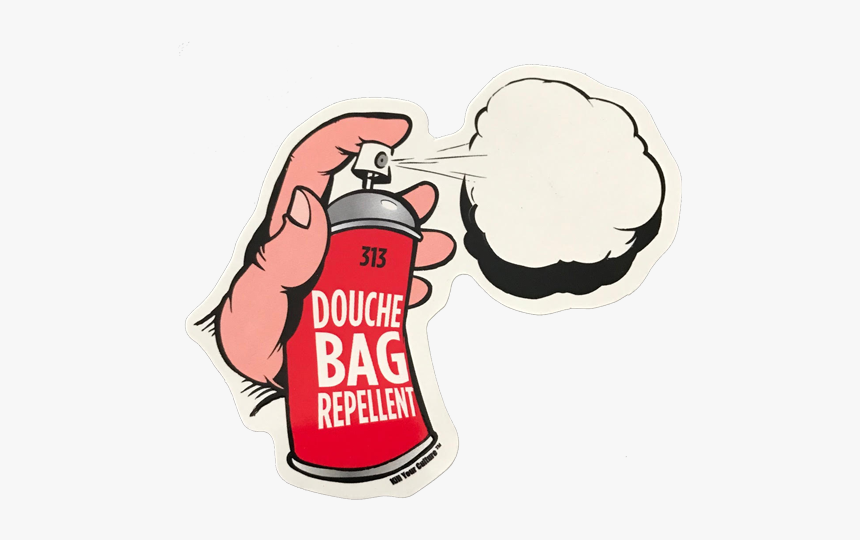 Douchebag Repellent - Douche Bag, HD Png Download