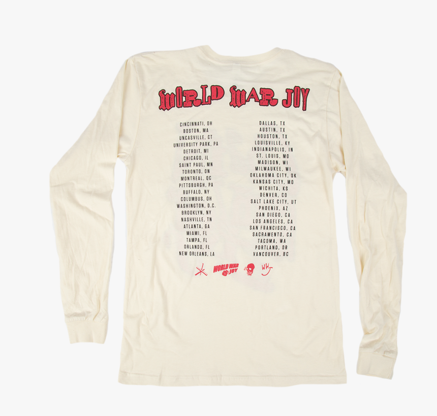 Long-sleeved T-shirt, HD Png Download