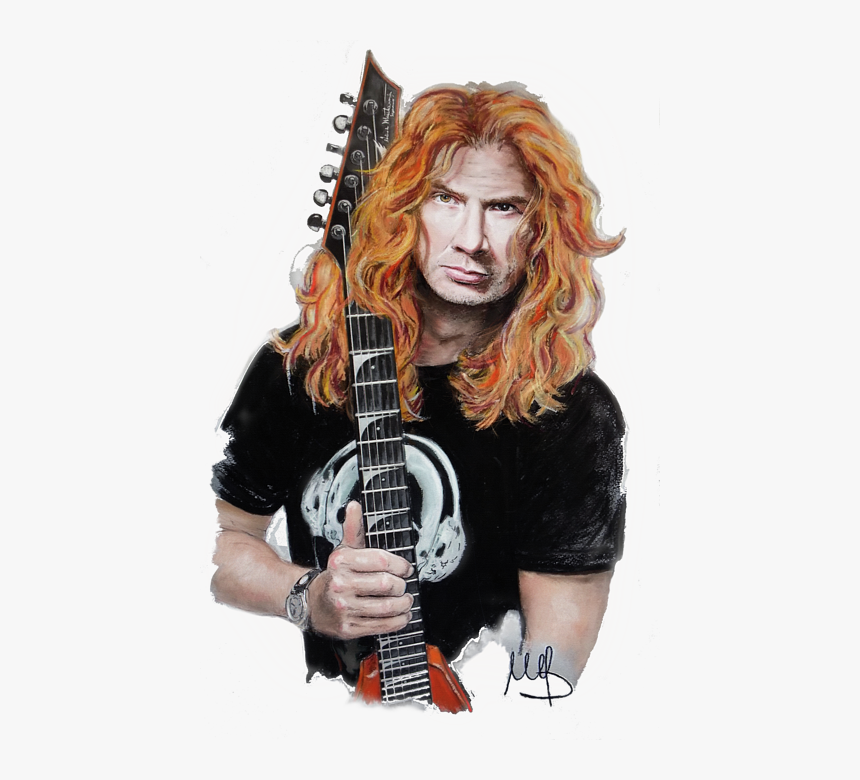Dave Mustaine Png - Chris Broderick, Transparent Png