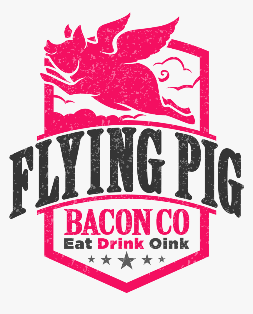 Flying Pig Bacon Co - Graphic Design, HD Png Download
