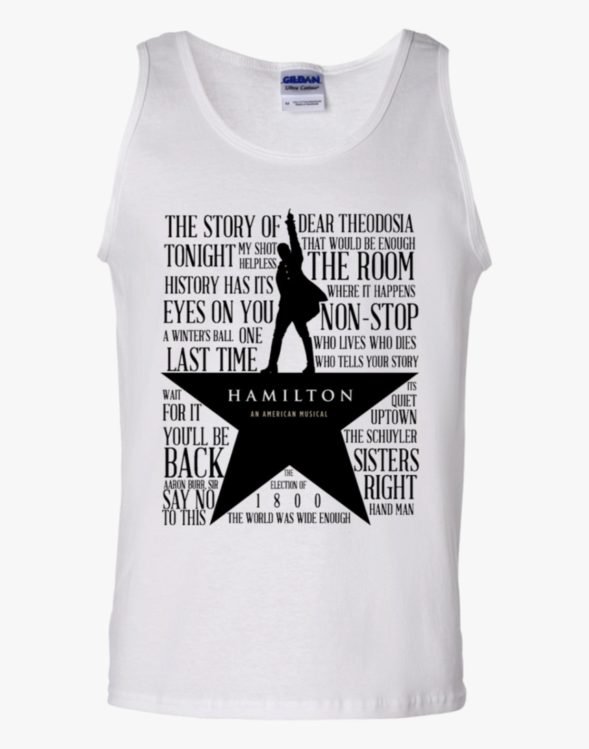 Hamilton, American Musical Men,women Tank Top Teeever - Active Tank, HD Png Download