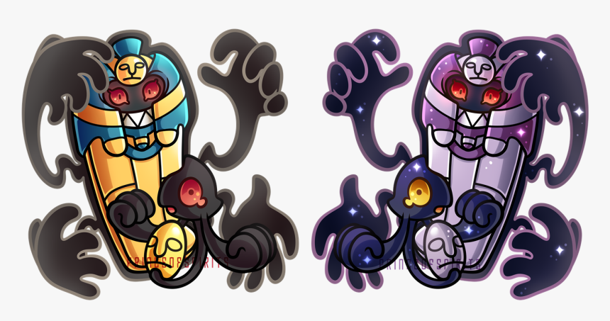 Yamask And Cofagrigus, HD Png Download