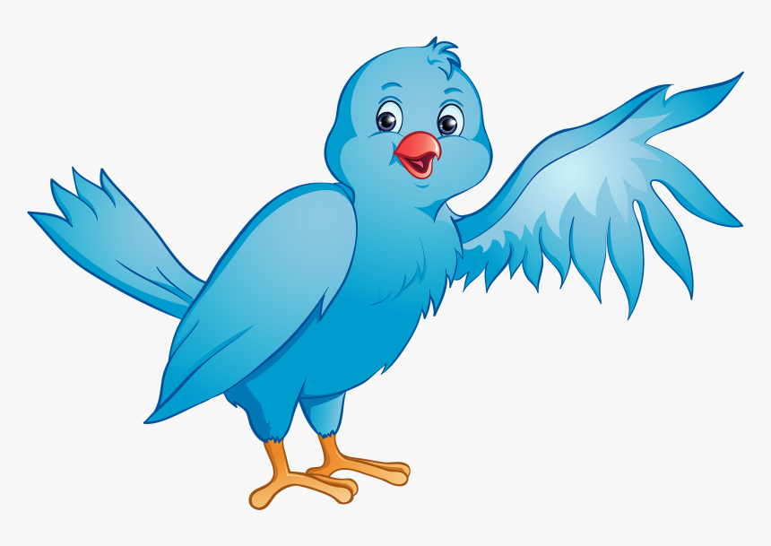 Bluebird Clipart Parrot - Clip Art Bird Png, Transparent Png