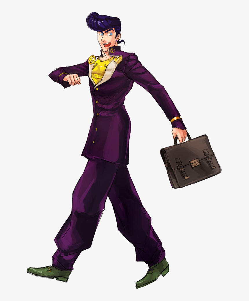 Clip Art Josuke Higashikata - Jojo Bizarre Adventure Josuke Png, Transparent Png