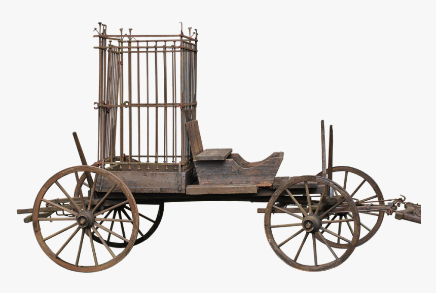 Horse Cart With Cage, HD Png Download