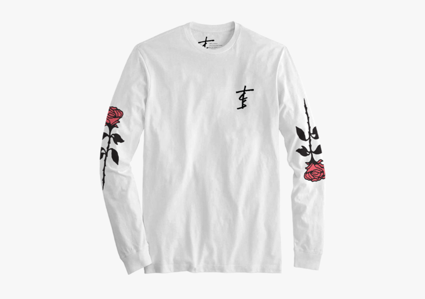 Chainsmokers Roses Long Sleeve Tee, HD Png Download